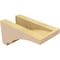 Ekena Millwork 4"W x 8"D x 4"H Wide Moab Rough Cedar Woodgrain TimberThane Corbel, Primed Tan CORUR04X08X04MOARCPR - alternate 4